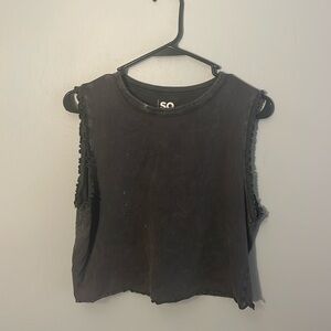 SO Cropped Tank Top